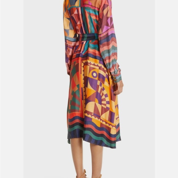 FARM Rio Multicolor Long Sleeve Dress - Picture 4 of 9